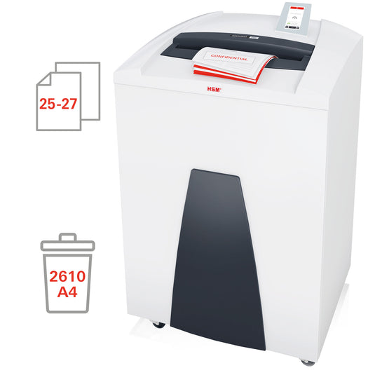 HSM Securio P44i Mirco-cut (1.9x15mm) 25-27 Sheets Shredder