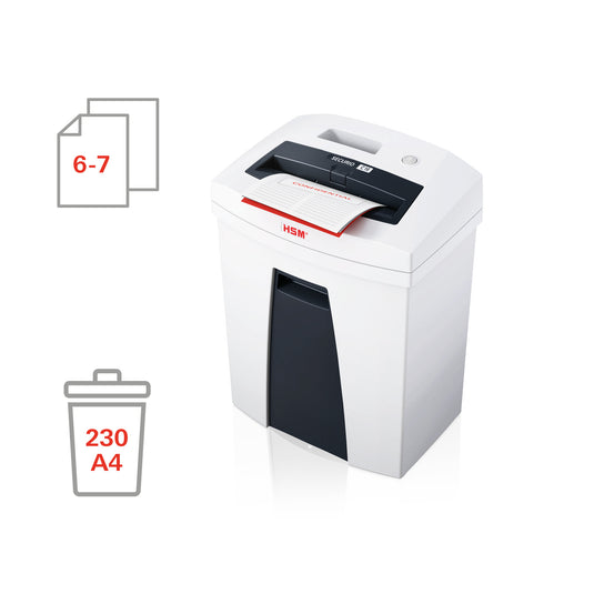HSM Securio C16 Cross-cut (4x25mm) 6-7 Sheets Shredder