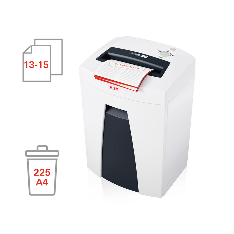 將圖像加載到圖庫查看器中，HSM Securio C18 條狀 (3.9mm) 13張 碎紙機+Coupon
