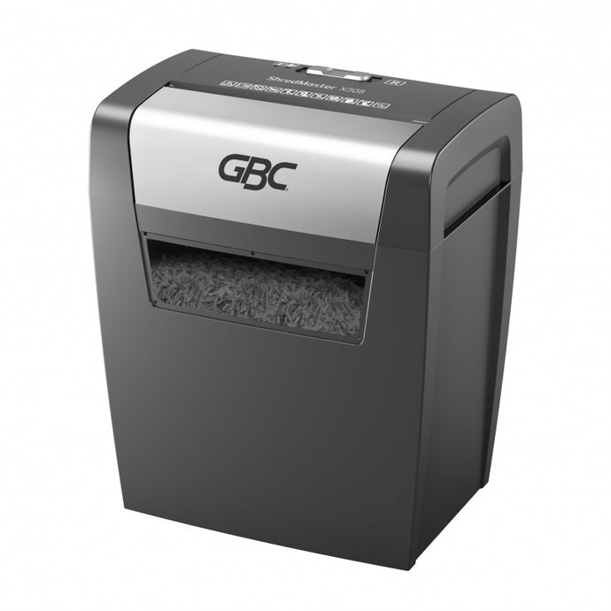 GBC ShredMaster X308 Cross-cut (5x42mm) 8-Sheet Shredder