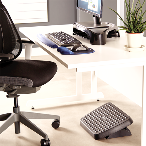 Load image into Gallery viewer, Fellowes Fw48121 Standard Ergonomic Foot Rest
