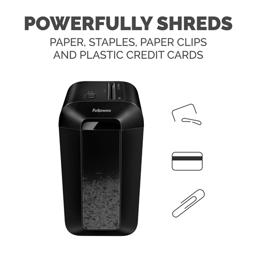 將圖像加載到圖庫查看器中，Fellowes Powershred®LX65 粒狀 (4x40mm) 10張 碎紙機
