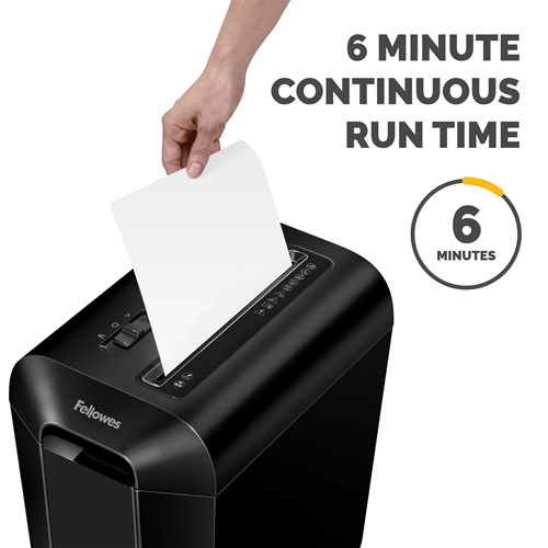 Fellowes Powershred®LX65 粒狀 (4x40mm) 10張 碎紙機