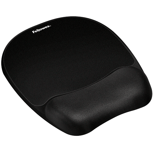 Load image into Gallery viewer, Fellowes FW9176501 Memory Foam Mouse Pad With Wrist Rest
