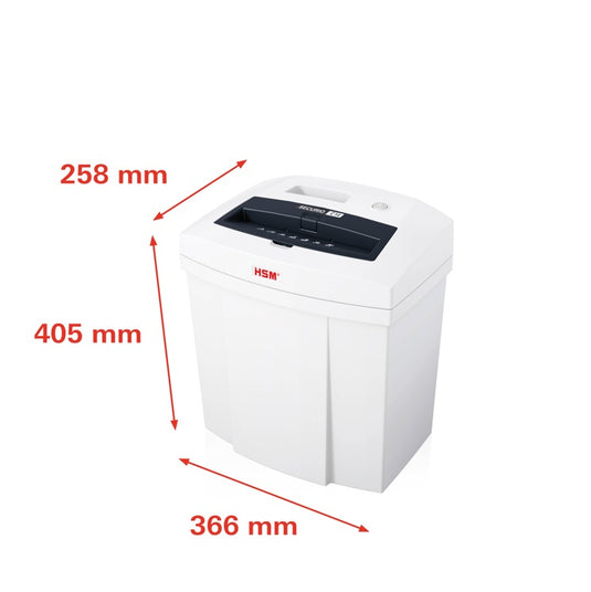 HSM Securio C14 Strip-cut (3.9mm) 10-12 Sheet Shredder