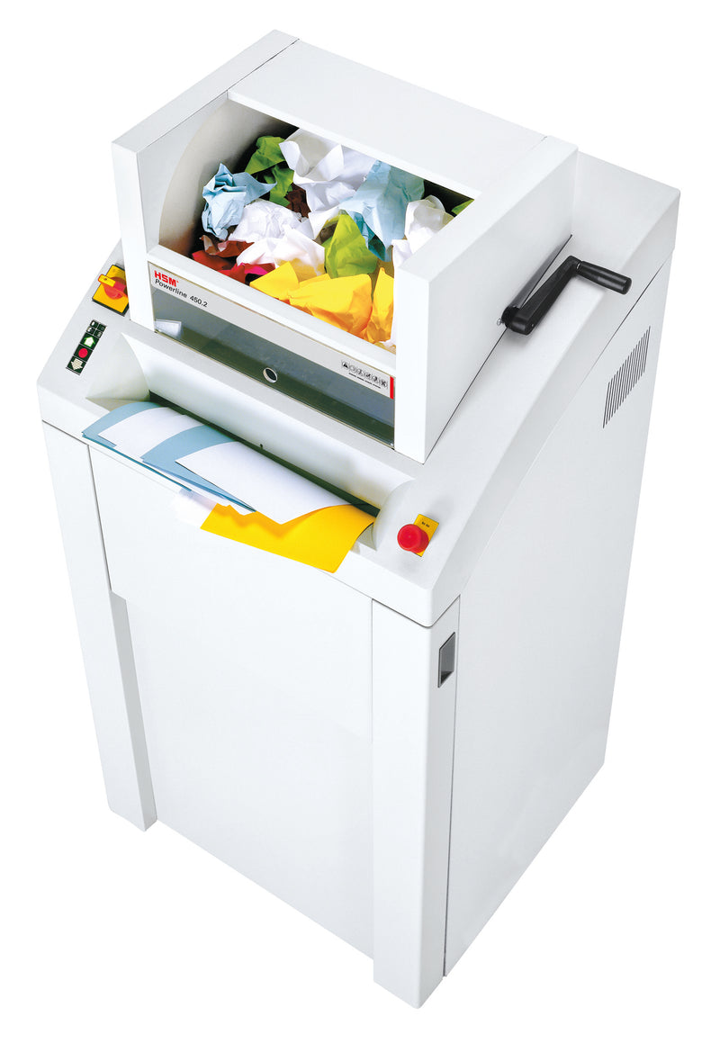 Load image into Gallery viewer, HSM Powerline 450.2 (3.9x40mm) Heavy Duty Document Shredder (Pre-order item)
