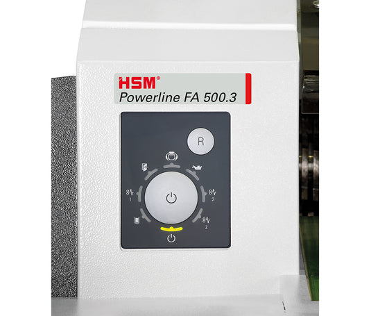 HSM Powerline FA500.3 (10.5x40-76mm) 重型工業碎紙機 (預購貨品)