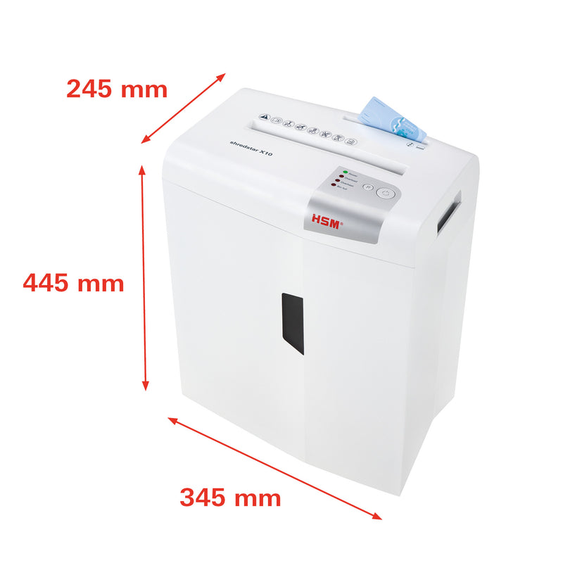 Load image into Gallery viewer, HSM ShredStar X10 Cross Cut(4.5x30mm)10 Sheets
