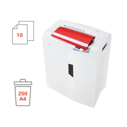 HSM ShredStar X10 Cross Cut(4.5x30mm)10 Sheets