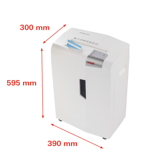 HSM ShredStar X13 Granular (4x37mm) 13-Sheet Shredder 