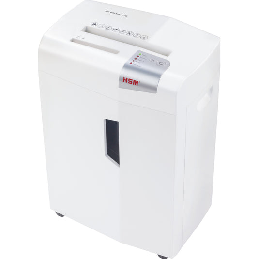 HSM ShredStar X15 Cross Cut(4x37mm)15 Sheets
