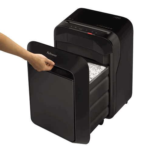 Load image into Gallery viewer, Fellowes Powershred® LX211 Micro Cut(2x12mm) 15 Sheets Shredder
