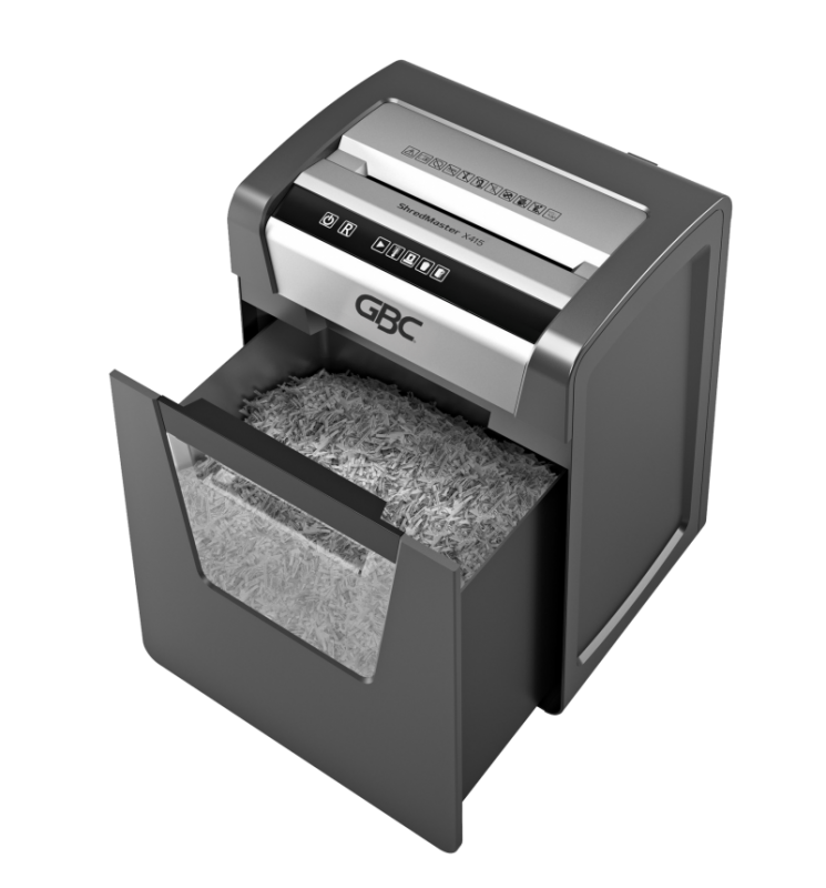 Load image into Gallery viewer, GBC ShredMaster X415 Cross-cut (4x40mm) 15-Sheet Shredder
