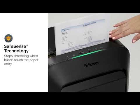 在圖庫查看器中加載和播放視頻，Fellowes Powershred®LX201 幼粒狀 (2x12mm) 12張 碎紙機
