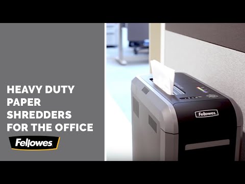 Load and play video in Gallery viewer, Fellowes Powershred® 125Ci Cross Cut(4x38mm) 20 Sheets Shredder
