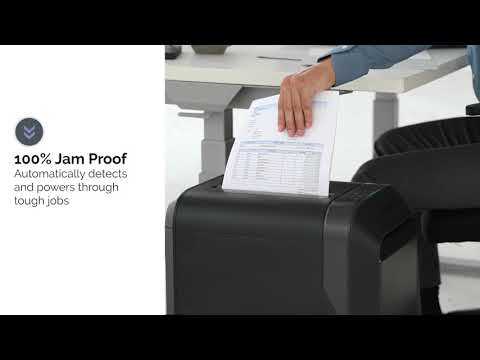 在圖庫查看器中加載和播放視頻，Fellowes Powershred®LX220 粒狀 4x12mm) 20張 碎紙機
