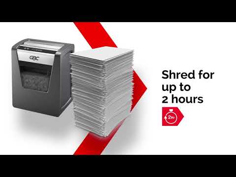 Load and play video in Gallery viewer, GBC ShredMaster X415 Cross-cut (4x40mm) 15-Sheet Shredder
